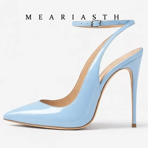 2026 Spring/Summer New Pointed toe pumps Stiletto Sandals Fashionable and Sexy Party Wedding Women's thin High Heel Sandals