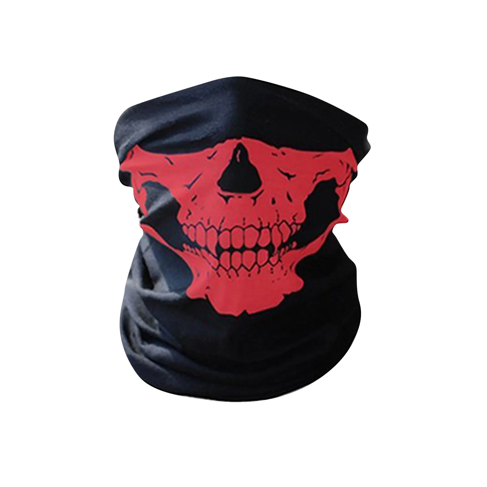 AliExpress Gothic Style Skull Print Cycling Mask Seamless Multifunctional Cycling Face Masks Outdoor Warm Scarf Halloween Skull Mask