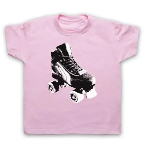 ROLLER SKATE RETRO OLD SCHOOL SKATING RINK VINTAGE COOL WOMANS  T-SHIRT