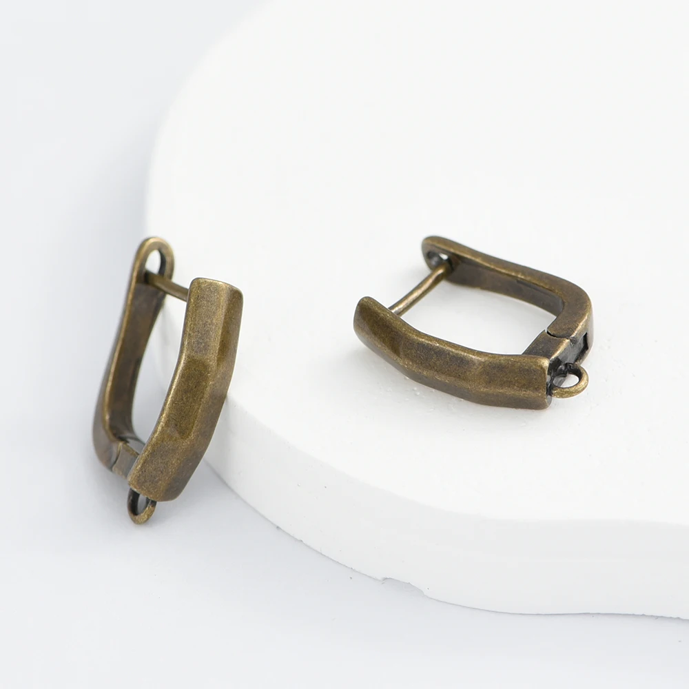 33 Stile YANASI NEU 1 Paar Antik-Bronze Ohrring-Haken für DIY Schmuckherstellung Zubehör Großhandel – Detail 12