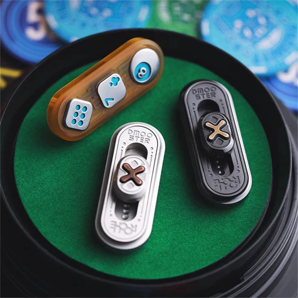 ROGUE EDC Fidget Slider Spinner Metall Anti Stress Spielzeug für Erwachsene Kinder ADHS Angst Relief Sensorischen Fokus Zappeln Spielzeug