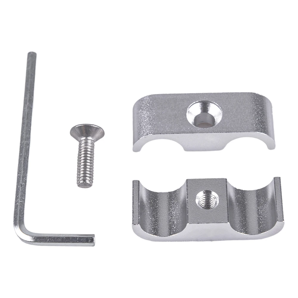 Aluminum Separate type Rubber Hose Line Clamp Anodized Line Separator Separator Divider Clamp Multiple sizes Kit