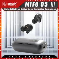 MIFO O5 3 Music Earphones Double label high-definition Active Noise Reduction IPX7 Waterproof Hifi Customized Wireless Earbuds