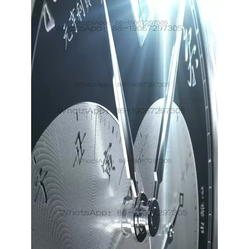 Genuine watch men's mechanical watch fully automatic hour Chinese character sundial waterproof men's watch