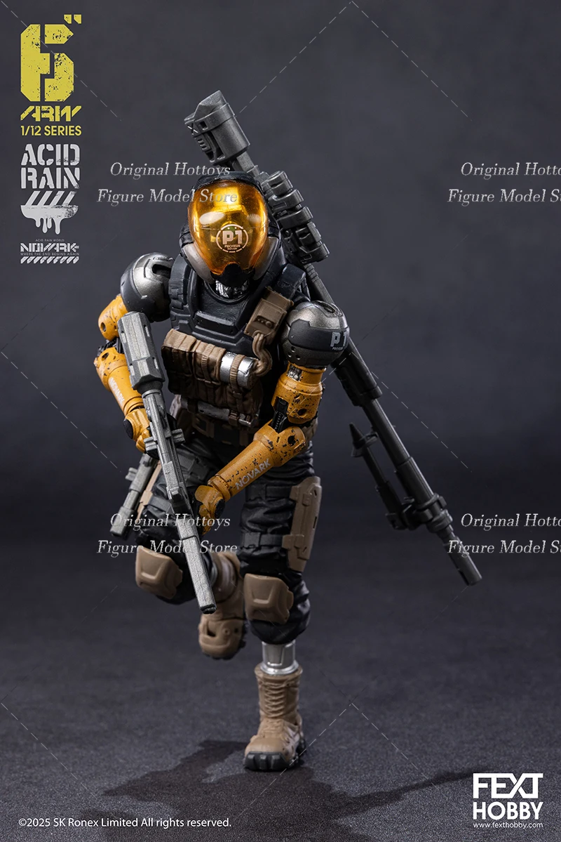 Ácido chuva guerra AR-001-004 1/12 escala soldados três guerra banner skullwelder proteus conjunto completo 6 polegadas figura de ação modelo presentes