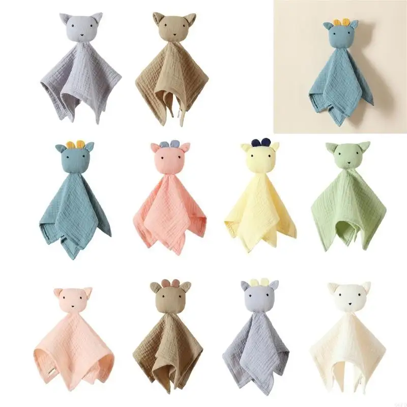 

Одеяла для спальной куклы ребенок милый животный прижимание игрушки успокаивает полотенце