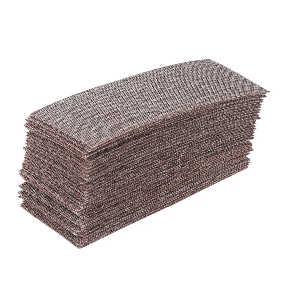 20pcs 70x198mm Rectangular Dustfree Sandpaper Vacuuming Sandpaper Anti Clogging Sanding Disc Abrasive Paper Sander Accessory