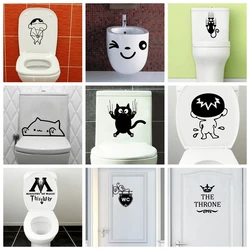 1 pc new design toilet or WC,washroom wallpaper Waterproof Wall Stickers Home Decor For washroom toilet Home Decor Vinyl Decals