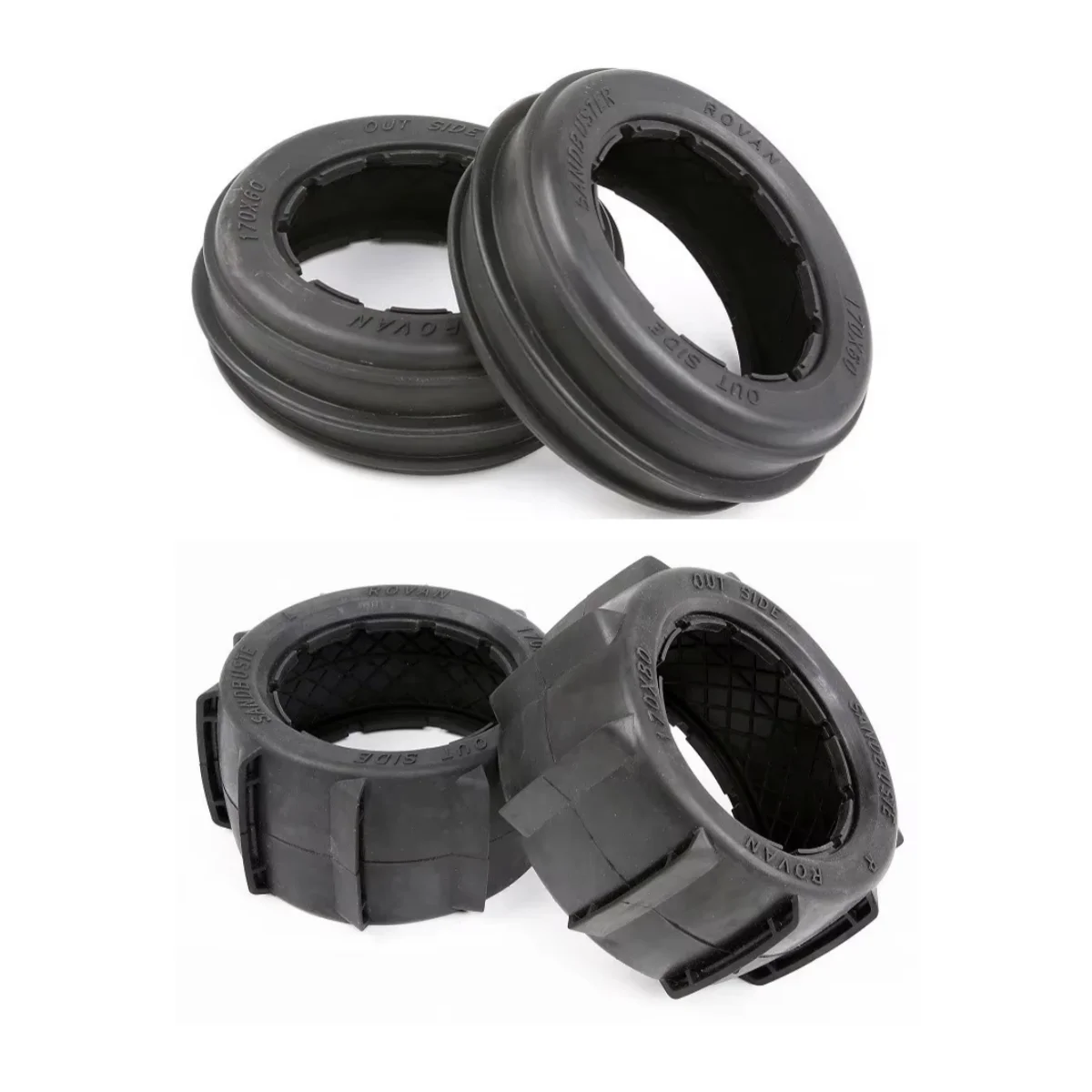 

High Grip and Wear Resistance Desert Tyre for HPI ROVAN BAJA 5B
