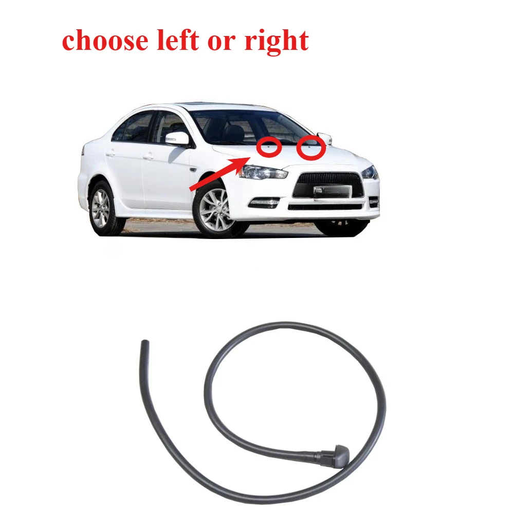 

1 Piece Windshield Washer Nozzle for Lancer CY Front Windscreen Wiper Washer Nozzle for EVO Front Glass Washer L or R 8265A084