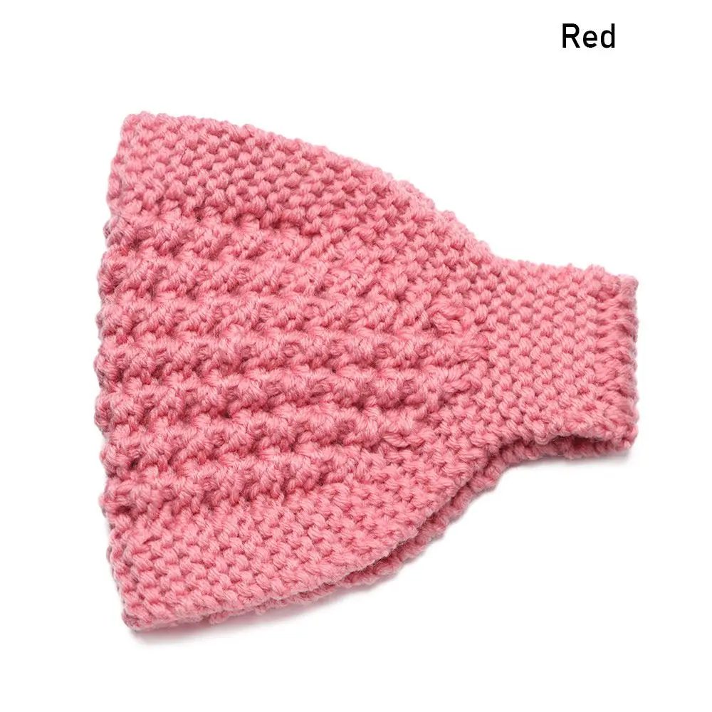 

Pineapple Crochet Scarf for Girls Soft Stretch Warmers Hat Winter Headbands Head Wraps Knitted Turban
