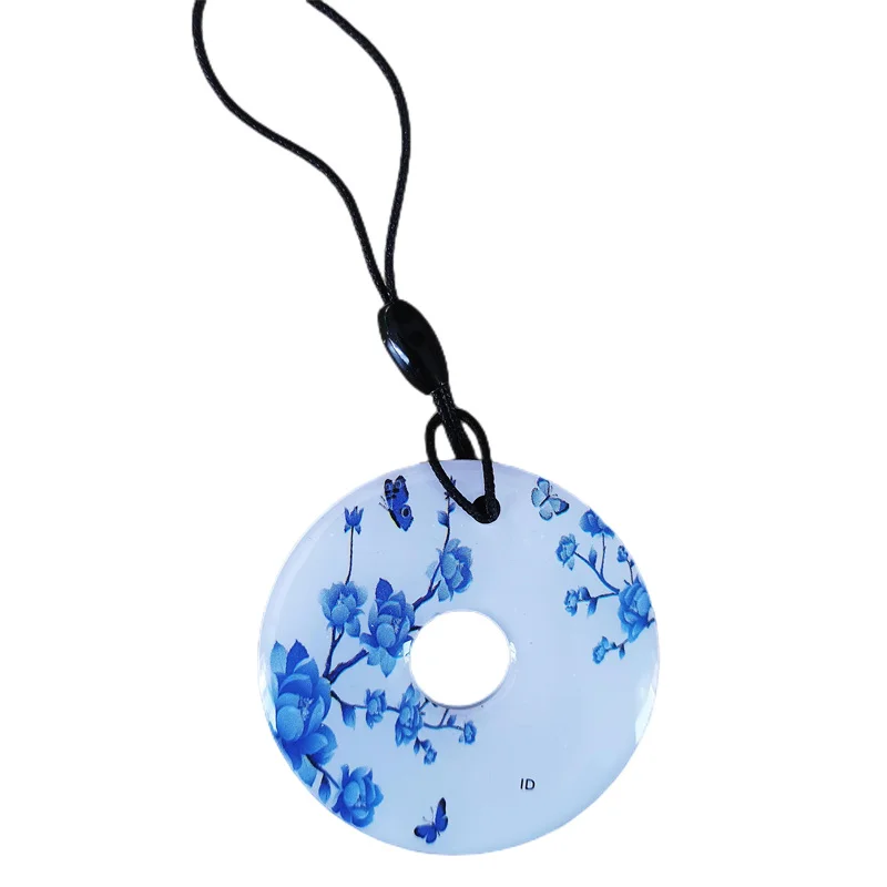 رقاقة ذكية فارغة RFID لعلامة مفاتيح القرب ، معرف قابل للكتابة بنمط متعدد ، معرف قابل لإعادة الكتابة ، نسخ EM4100 ، EM4305 ، T5577 ، 1