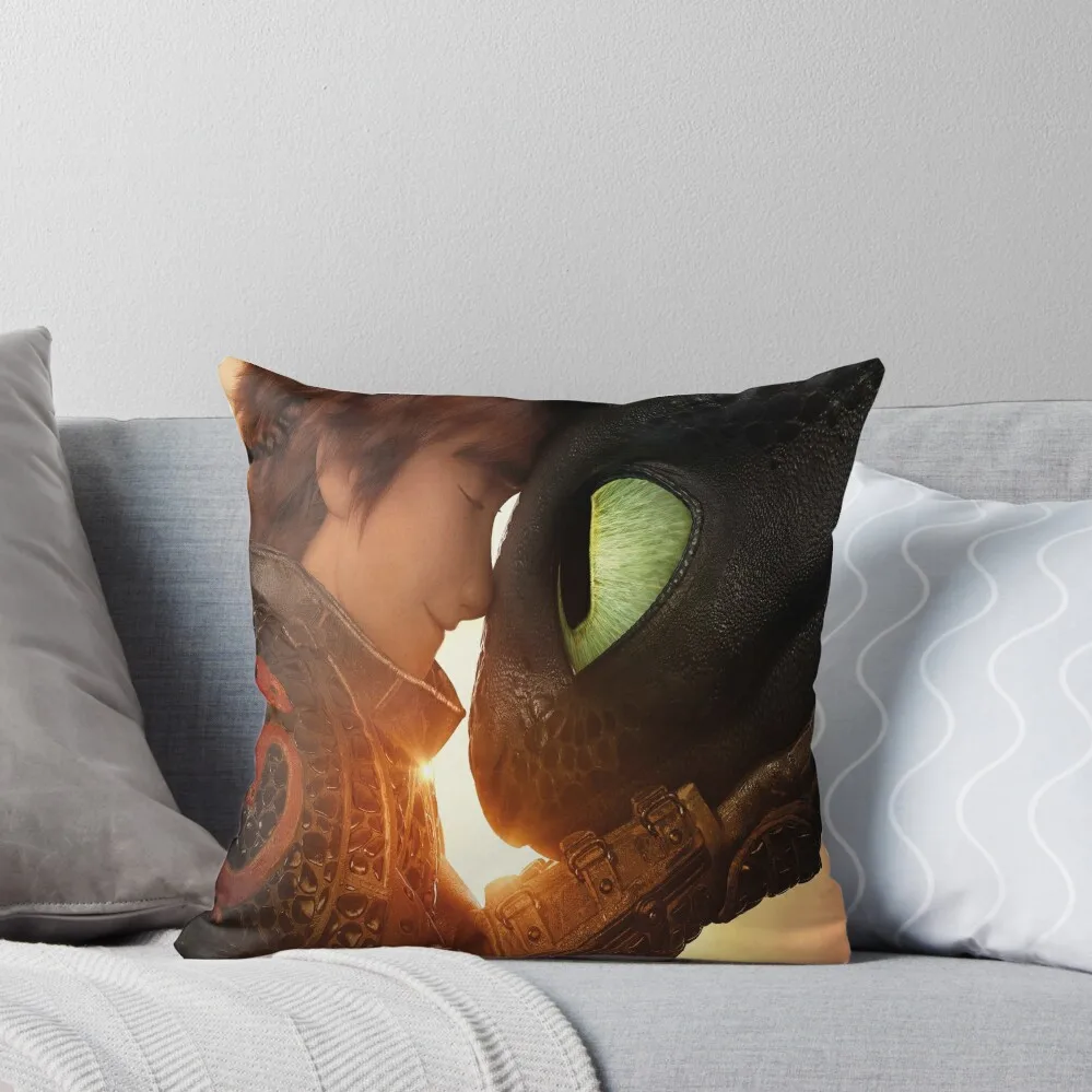 

How to Train Your Dragon 3 Throw Pillow Room decorating items Throw Pillow Covers pillow