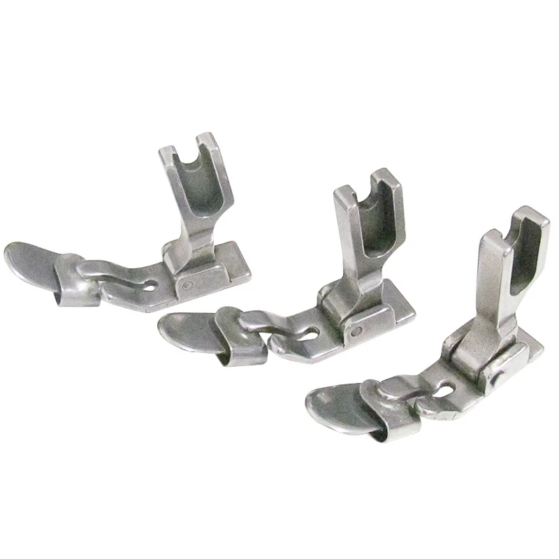P351 1mm/2mm/3mm Curling Presser Foot Industrial Flat Sewing Machine Folding Hemming Presser Foot