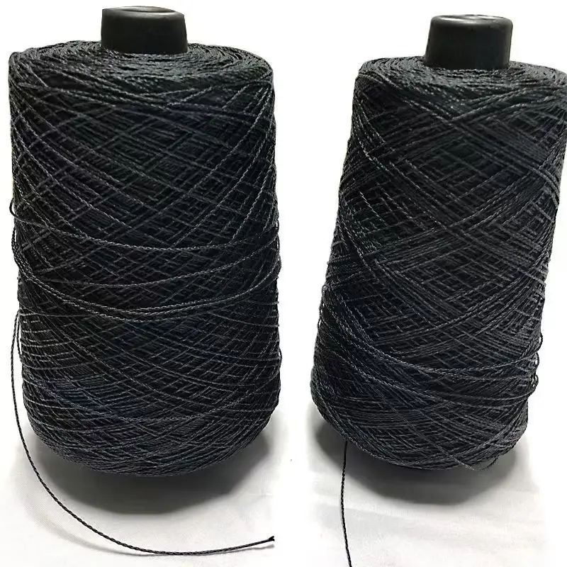Corde en Kevlar noire tressée résistante à l'usure, 2mm, corde ignifuge en aramide, résistance aux hautes températures, cordons en aramide à 560 degrés