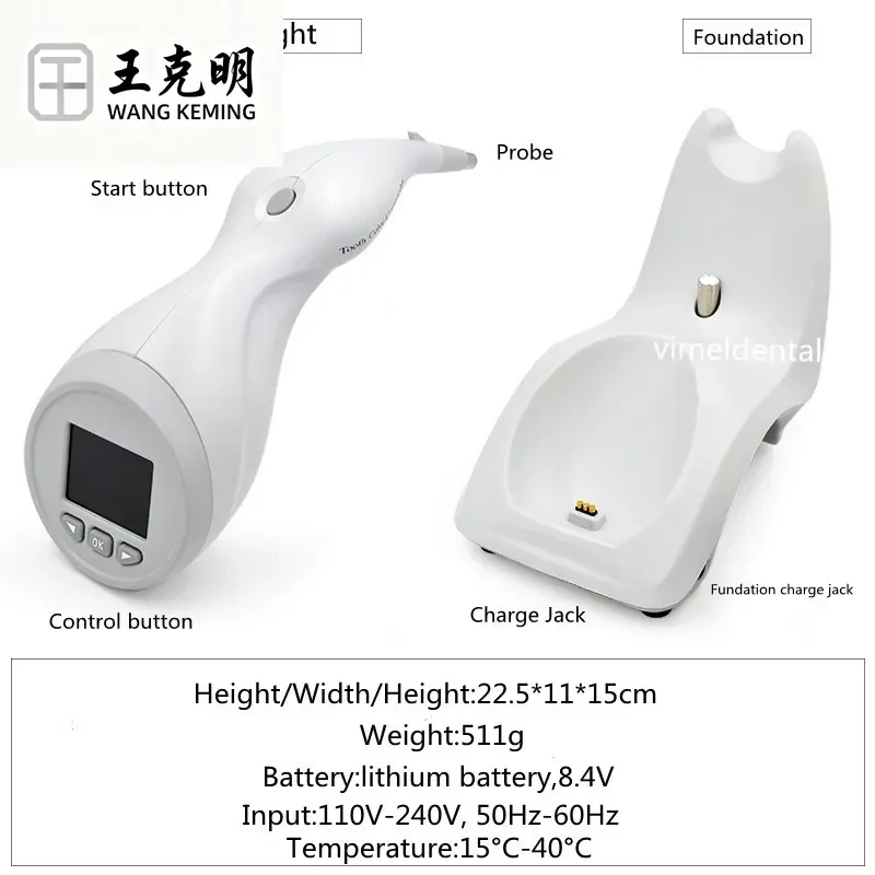 den tal Digital Shade Guide LED Tooth Teeth Whitening Color Comparator Machine Equipment