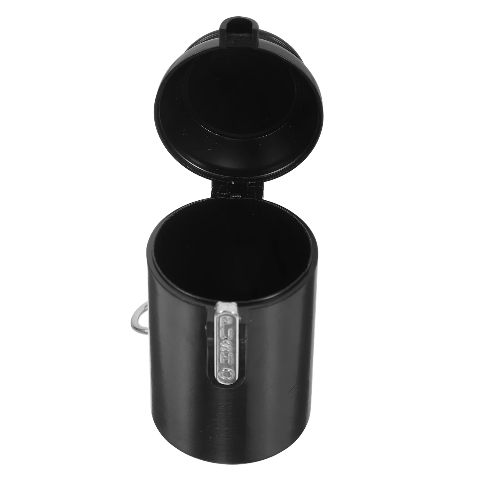

Portable Ashtray Large Capacity Leakproof Pocket Size Smoke Cup Travel Outdoor Home Use Plastic Case Cigarette Butt Receptacle