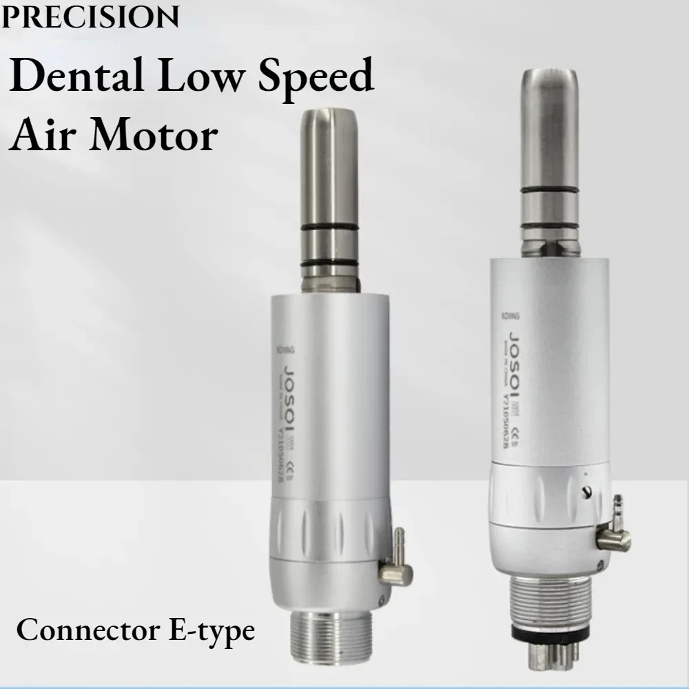 NSK Style Dental Low Speed Air Motor Micromotor 2/4H Handpiece Outer Channel Pneumatic Sanding Slow Head Connector  E-type