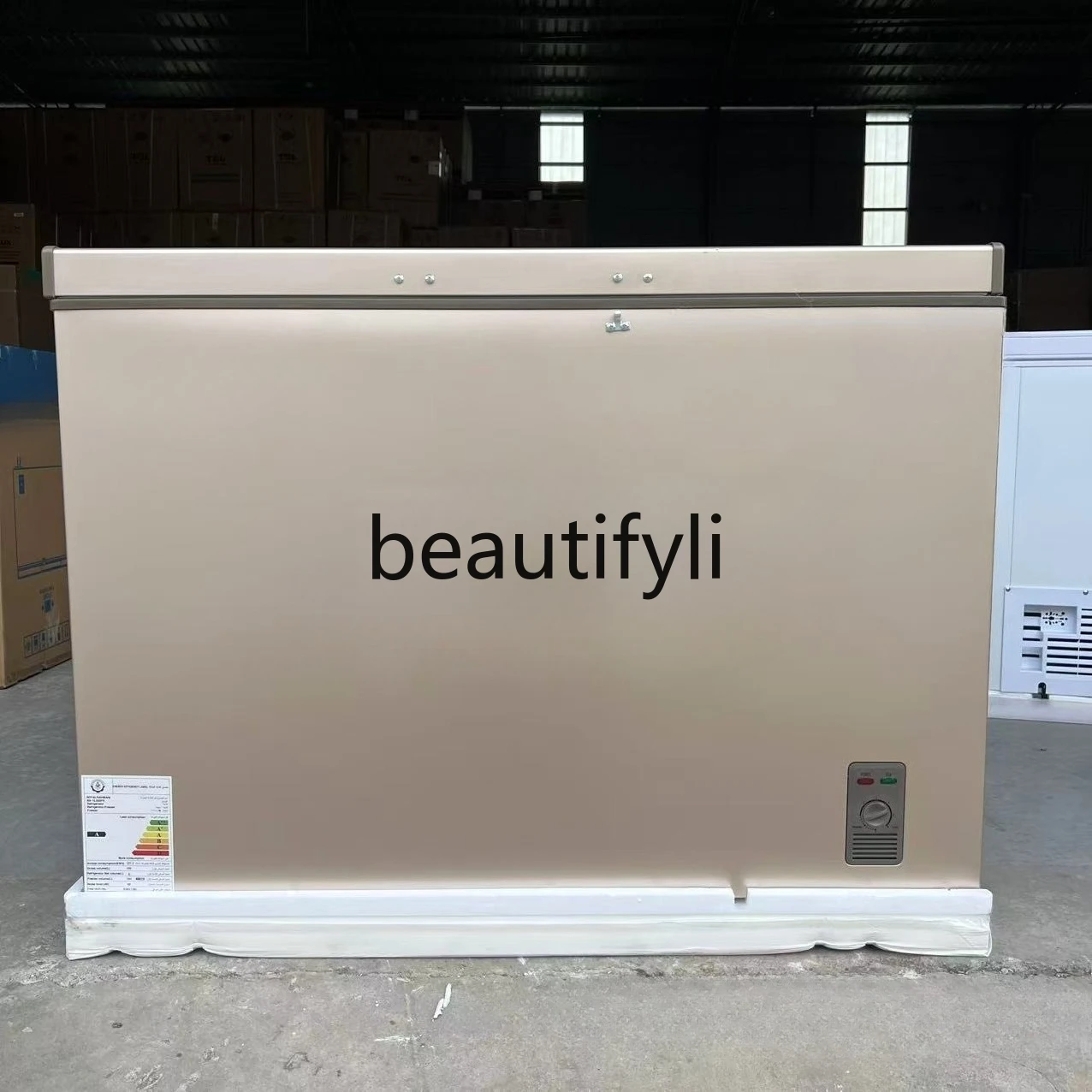 Horizontal freezer refrigerated freezer deep freezer 300L