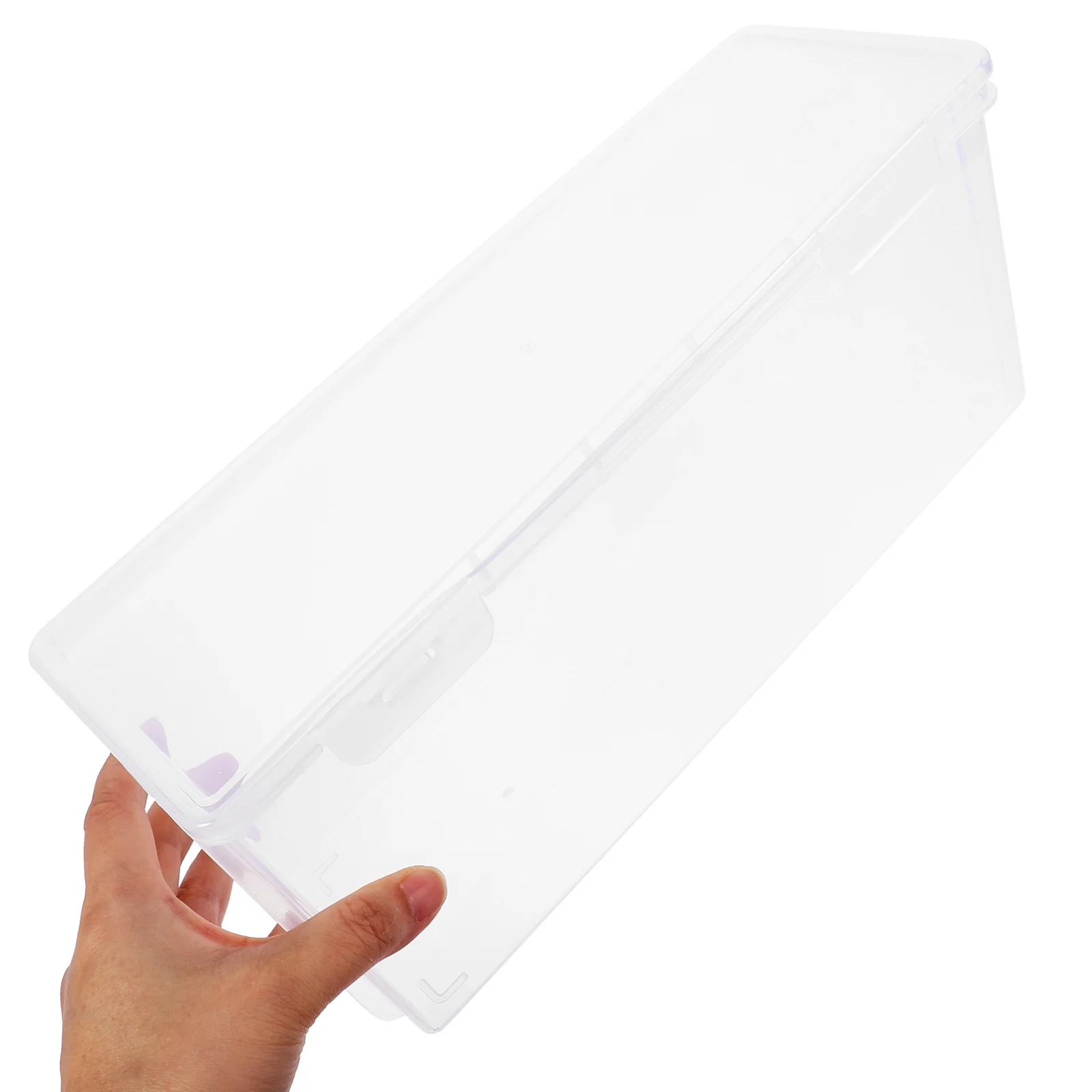 

Clear Display Case For Action Figures Storage Box Countertop Showcase Exhibition Protector Transparent Box