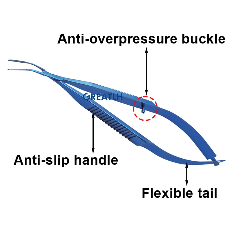 Eyelid Nucleus Bisector Vectis Forceps Ophthalmic Forceps Stainless/Titanium Ophthalmic Eye Instrument