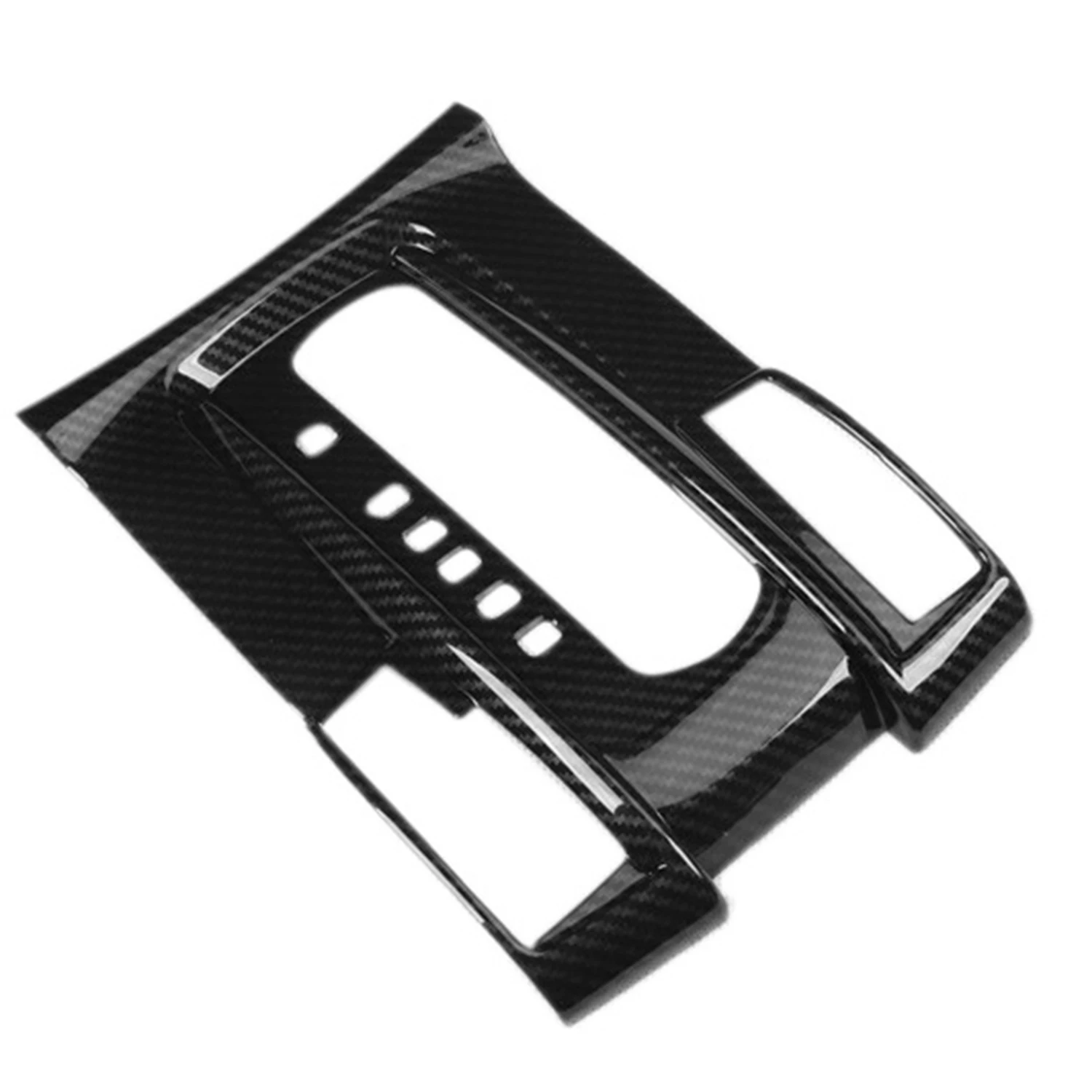 Car Gear Shift Box Panel Decoration Covers Styling Trim ABS Carbon Fiber Style for Honda Civic 10Th 2016 2017