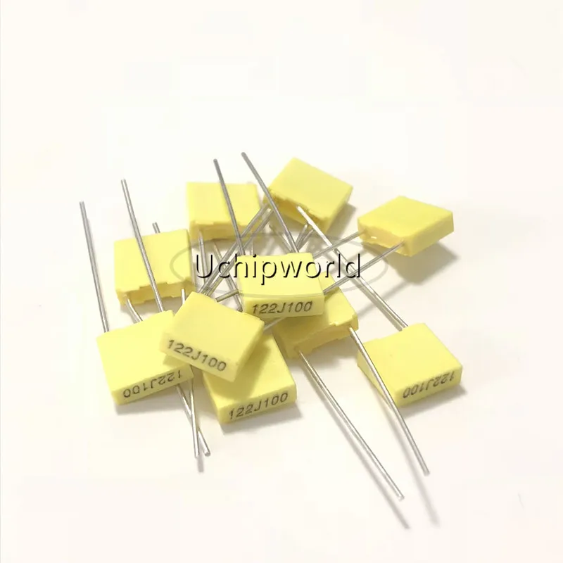 20PCS Correction capacitor 100V 12NF 123J 56NF 563J 82NF 823J 120NF 124J 6.8NF 682J 8.2NF 822J 18NF 183J 390NF 394J 470PF 471J