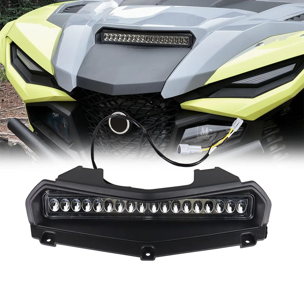 EU QUALITY LED Auxiliary Light Hood Scoop Light for Yamaha Wolverine RMAX2 1000 2021-2024 RMAX4 1000 2021-2024 2022 2023