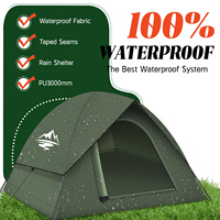 Portable Outdoor Folding Camping Tent Multi-Person Travel Tent Easy To Set Up Waterproof  Perfect For Beach Outdoor Fishing