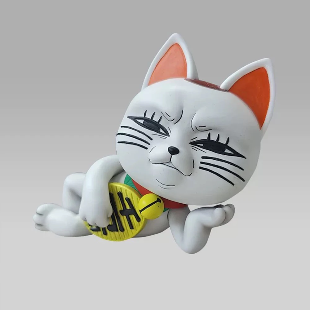 アニメ高速道路おばさんフィギュアかわいい Q エディション高速道路おばさんアクションフィギュアフォーチュン猫モデルおもちゃカーアクセサリー像おもちゃギフト