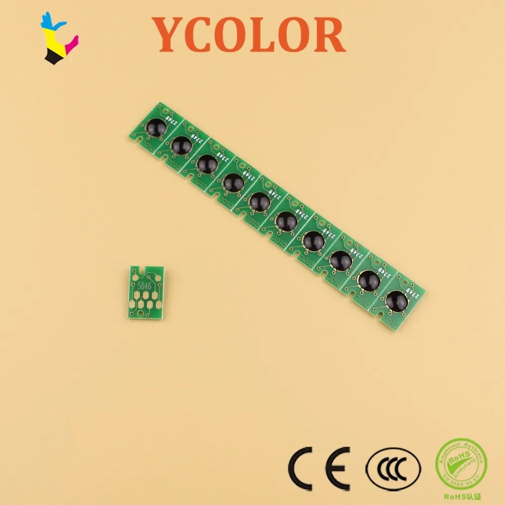 30 adet T5846 Çip Tek Kullanımlık Tek Kullanımlık Yazıcı Cipsleri Epson PM200 PM240 PM260 PM280 PM290 PM225 PM300 Baskı Ic Parçaları