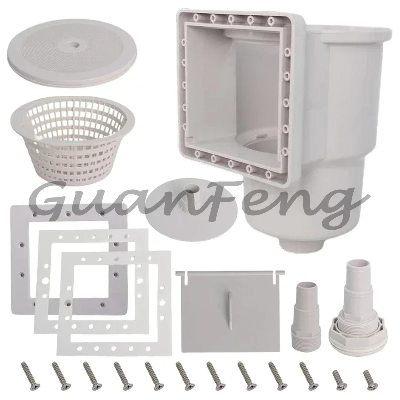 6 Inch Opening Swimming Pool Through Wall Defroster SP1091LX, Ground Pool Snow Remover & Accessory Kit