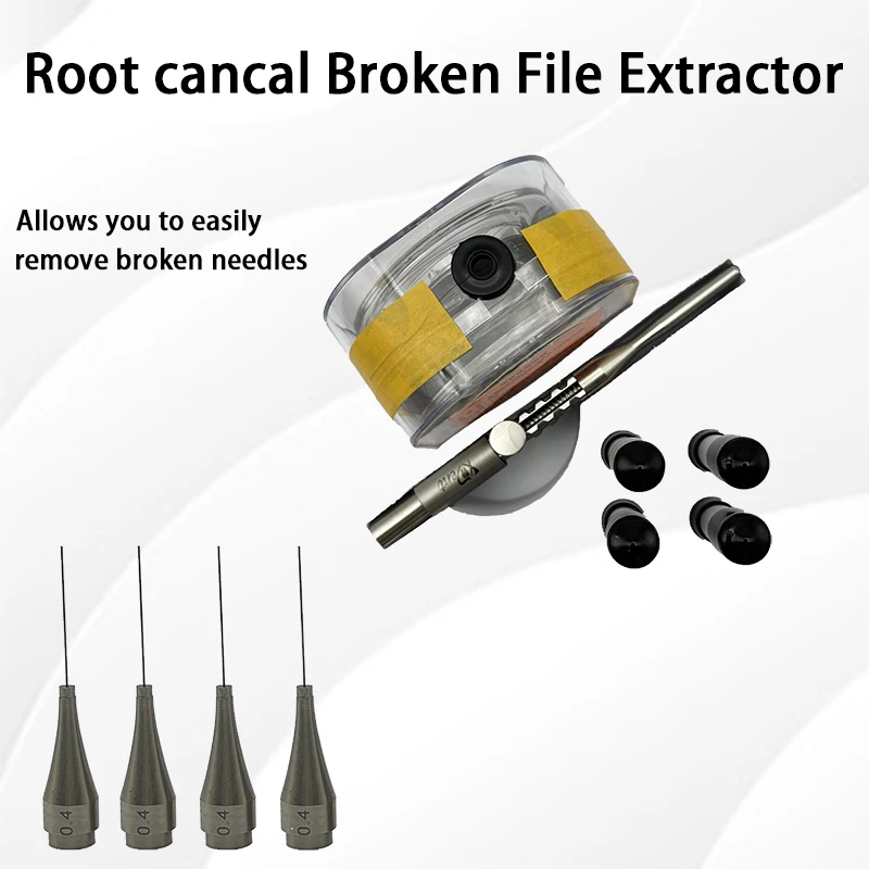 Dental Root Canal File  Extractor Broken Files Removal System Whole Set Kit 1 Set Dentisty Rstoration Tool Files Extractor