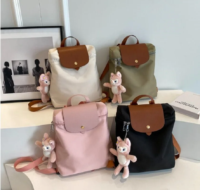 Nuova moda coreana zaino da viaggio in Nylon di grande capacità borse a tracolla Casual da donna Totes borsa da scuola per studenti zaini per mamma