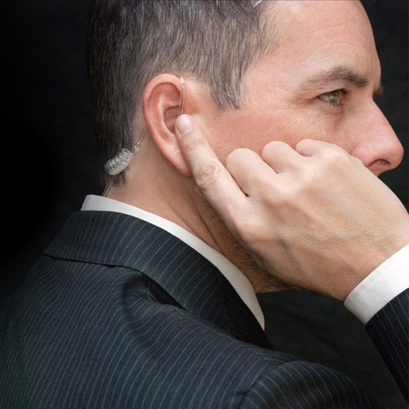 10 pièces Zastone casque talkie-walkie écouteur 2 broches prise TK PTT Air Tube acoustique écouteur Portable Radio casque pour Baofeng