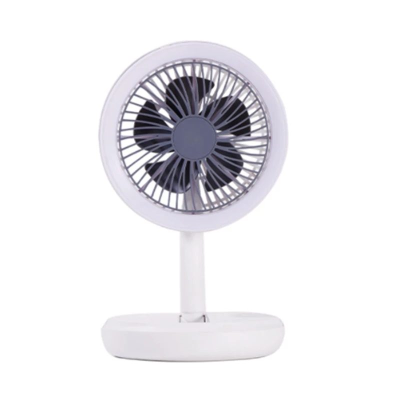 ABRW-Portable Neck Fan USB Rechargeable Bladeless Fans Electric Fan Silent Neckband Wearable Cooling Fans