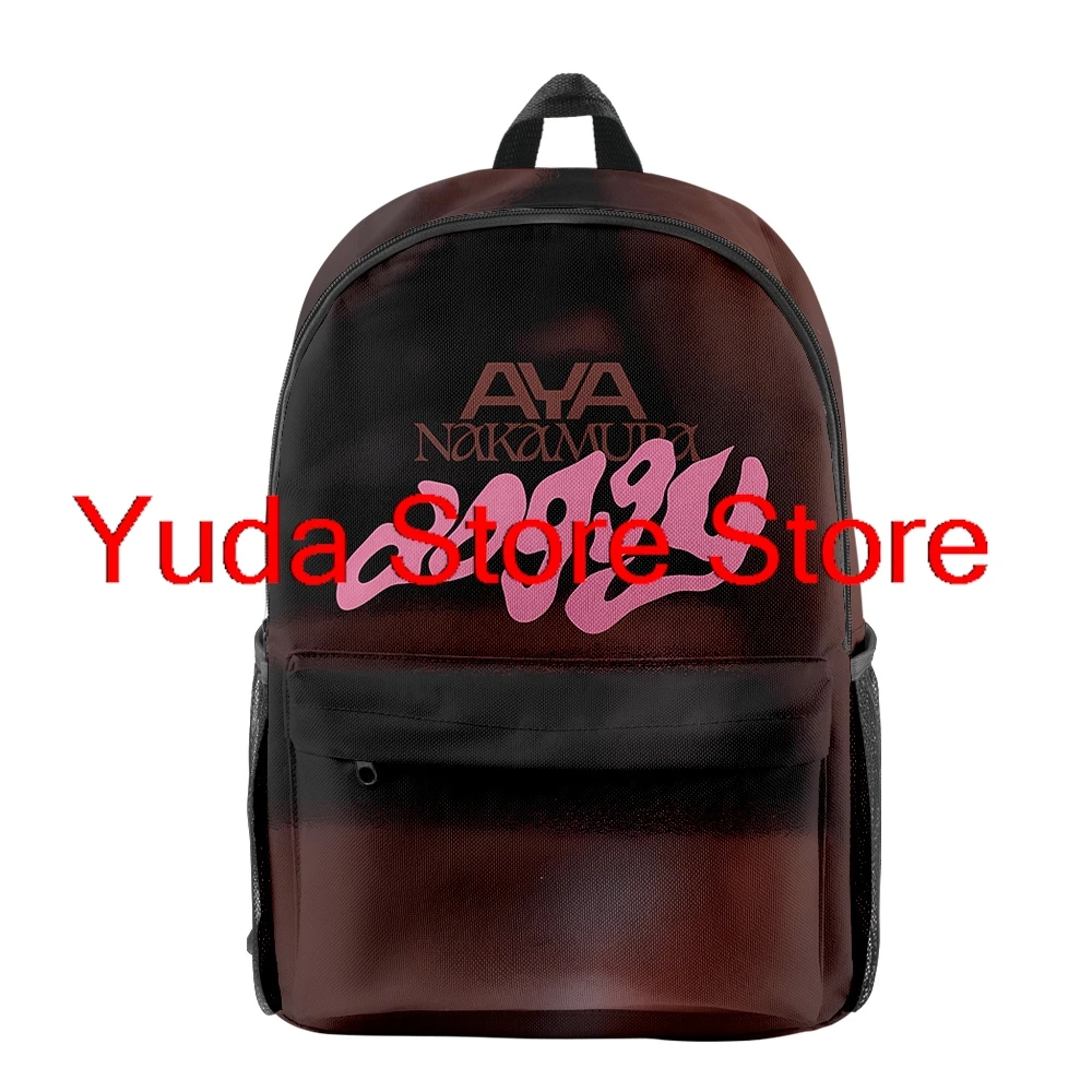 Aya Nakamura Backpacks Fashion Women Zipper Pack Casual Men Travelling Bag Harajuku Daypack