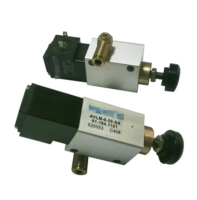 

1 Piece 61.184.1181 High Quality Solenoid Valve for SM102 SM74 CD102 AVLM-8-20-SA Cylinder Valve 61.184.1181