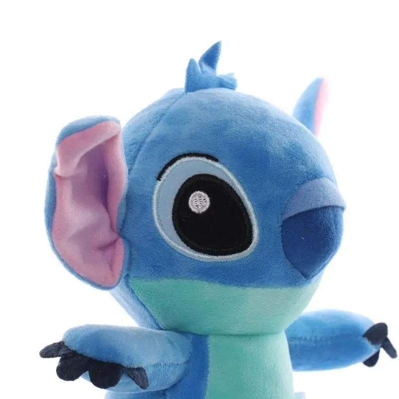 Disney Cartoon Blue Pink Stitch Plush Dolls Anime Toys Lilo and Stitch 25CM Stich Plush Stuffed Toys Christmas Gifts for Kids