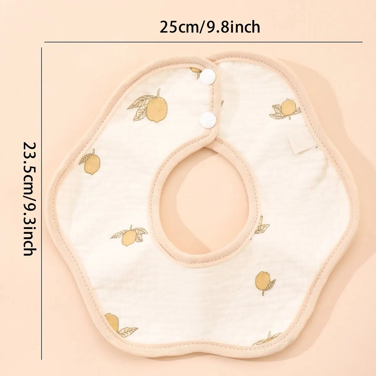 3pcs Waterproof Cotton Gauze Baby Bibs New Absorbent Saliva Towel Newborn Burp Cloths Bandana Scarf for Boys Girls Feeding Bibs