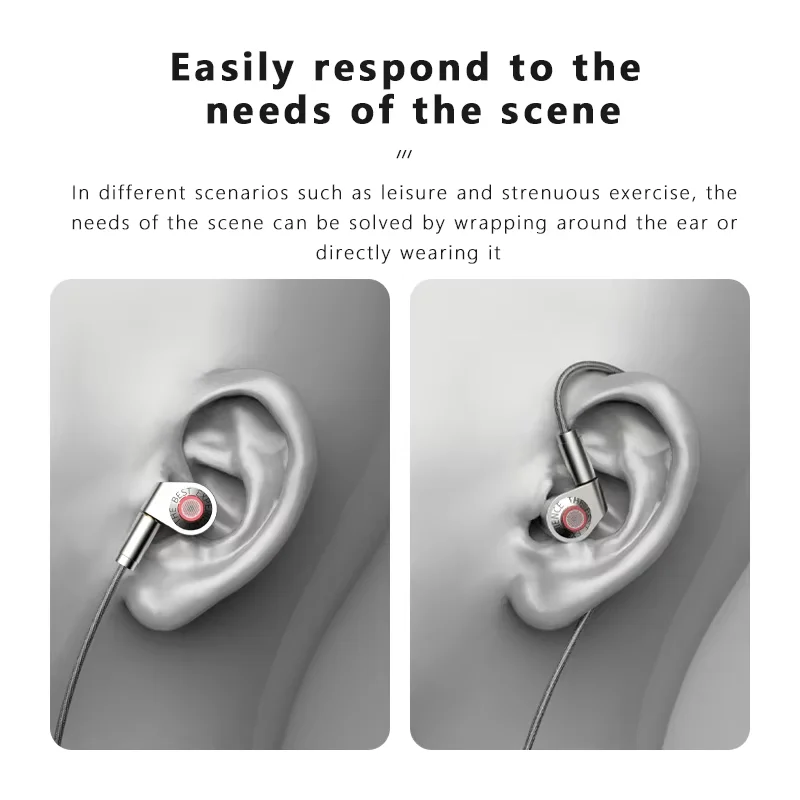 Bgvp p05 hifi in-ear dynamische monitore mit mikrofon kabel gebundener kopfhörer filter tuning kopfhörer