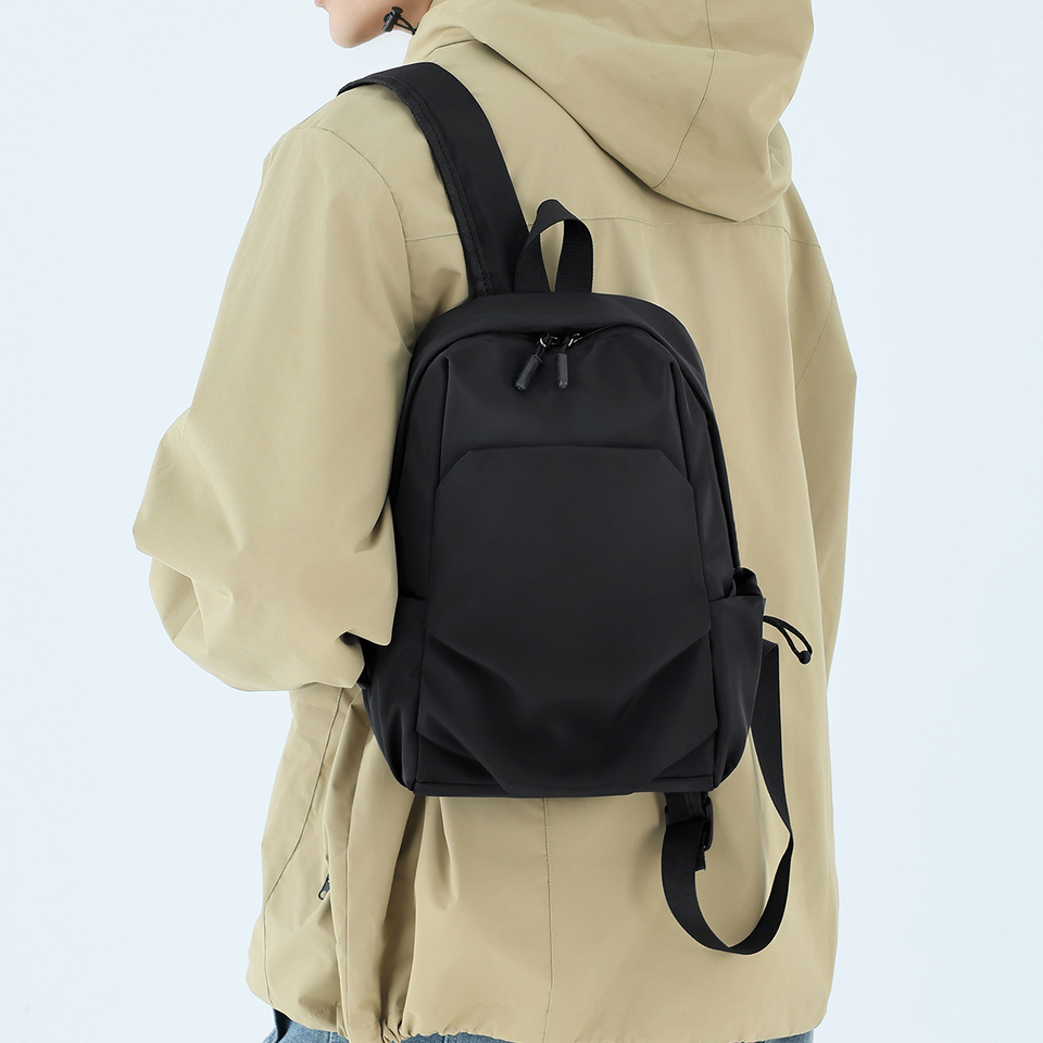  Lightweight Mini Backpack for Men, Versatile for Travel, Outdoor Hiking, Mountaineering, Casual Small Backpack, Student School Bag, Fishing, Outings, Meetings 