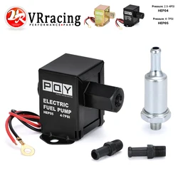 Bomba de combustível eletrônica universal Inline, alta pressão, 12V, 4-7PSI, 90LPH, gás, gasolina, diesel, compatível 40104, 40106, 40107, P502