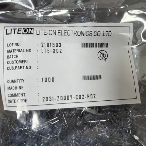 100 200 pcs LTE-302 LTR-301 L=4.4mm side infrared emitting diode wavelength 940nm mouse emitting tube DIP-2