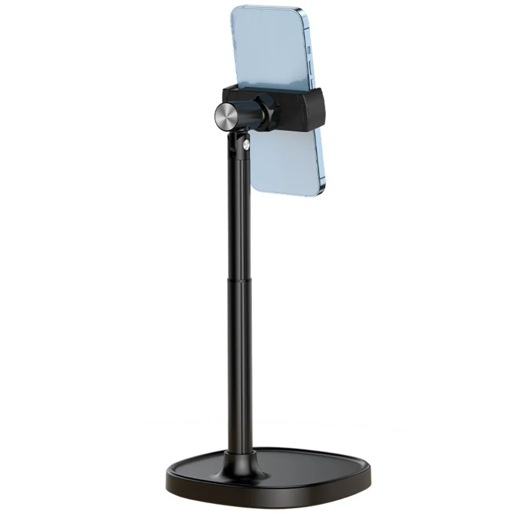

Adjustable Height Telescopic Phone Stand 360° Rotate Stable Base Desktop Phone Holder Portable Universal Mobile Phone Bracket