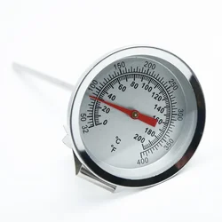 52mm Kitchen Cooking Thermometer Meat Food Temperature Test Meter 0-200°C For Oven BBQ Grill Temperature Gauge