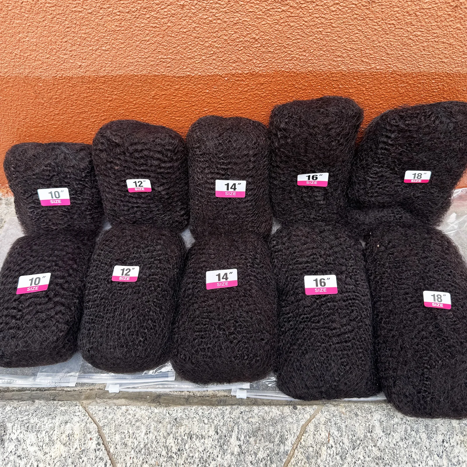 30/50 جرام حزمة شعر بشري أفرو كينكيز لملحقات دريدلوك 100% شعر بشري ناعم أفرو غريب السائبة لملحقات/التقلبات Locs #4