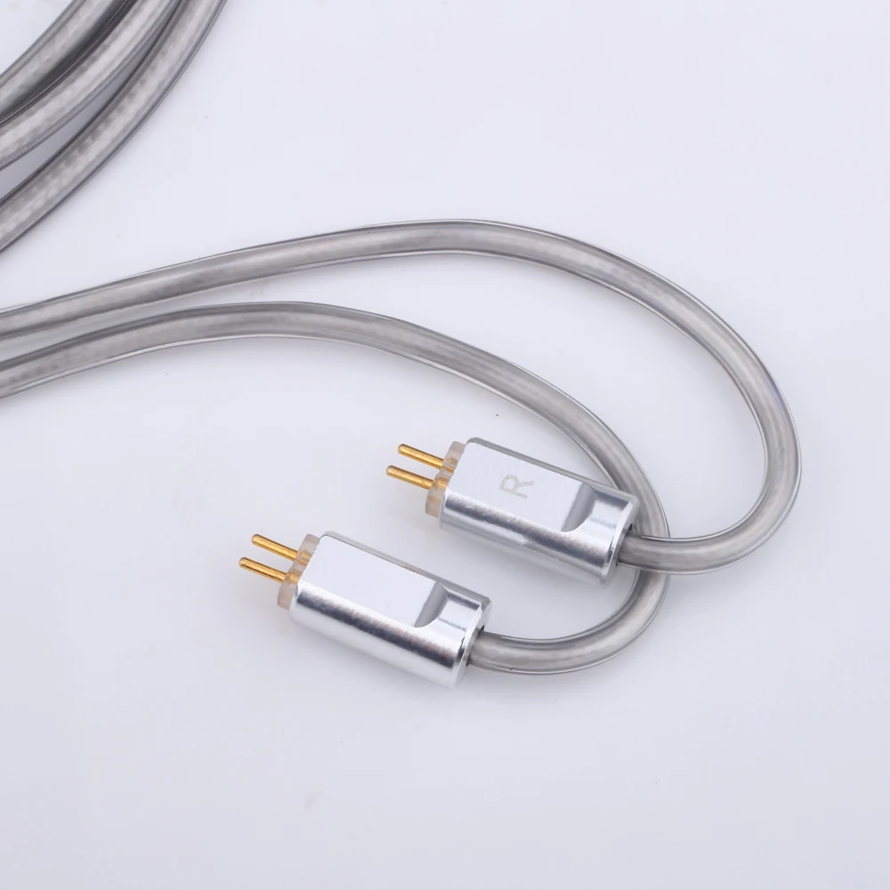 SILVER-plated OFC HEADPHONE UPGRADE CABLE HIFI HEADPHONE CABLE 2.5MM 3.5MM 4.4MM BALANCE HEADPHONE CABLE