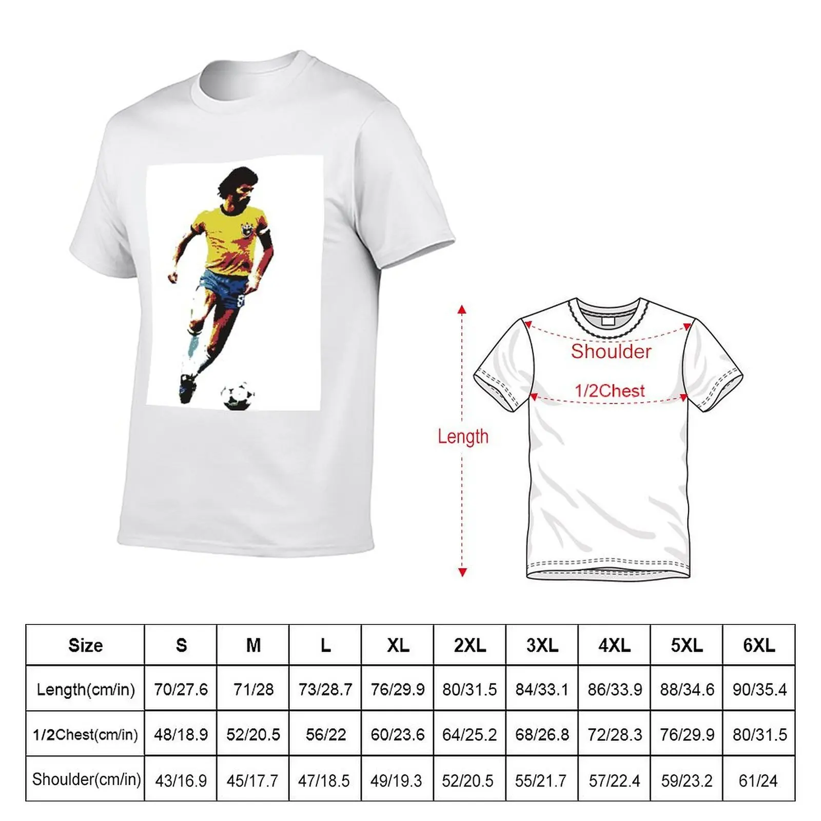 Socrates Brazil Legend - greatest player of all time in my book T-Shirt