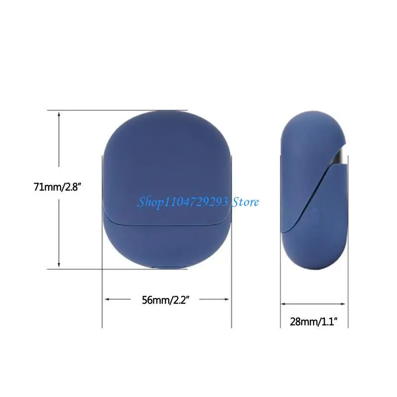 Casos proteção silicone macio Y2GD para capas fone ouvido com carabineiro